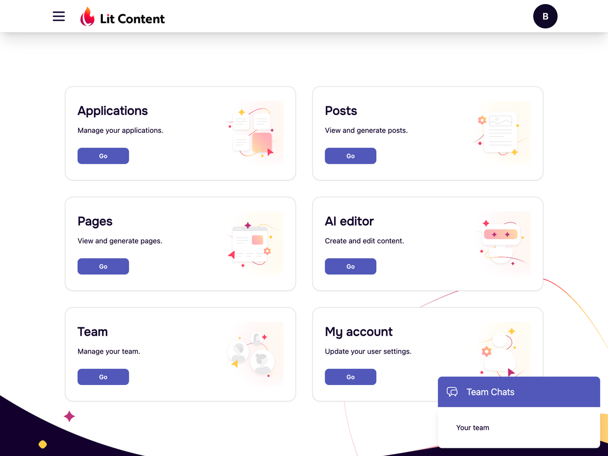 Navigating the Dashboard